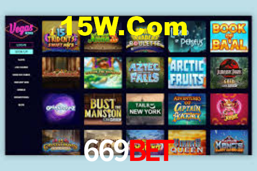 Interface do App 669bet